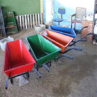 FRP Wheel Barrow Dust Bin