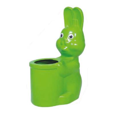 Kids Green Rabbit Bin
