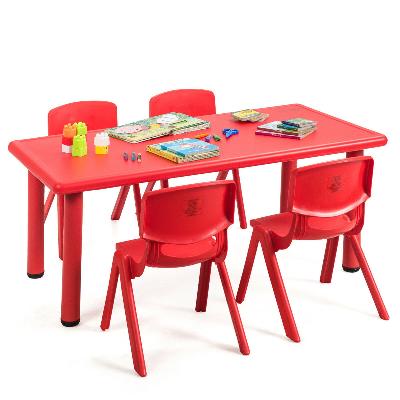 Pre School Red Plastic Chair