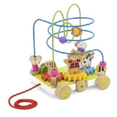 Pull Along Wire Beads