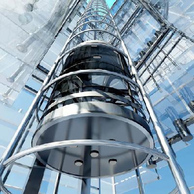 Automatic Glass Door Elevator