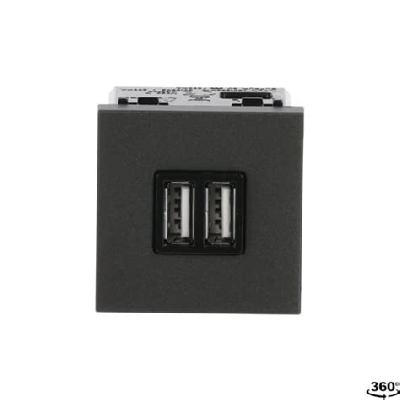 ABB IVIE N2285 AN 1.5mA USB Charger Socket