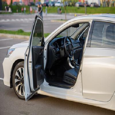 Two Left Center Car Door
