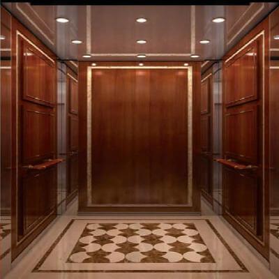 Wooden Design Elevators Cabin