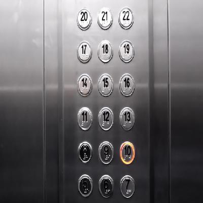 Rectangular Elevator Buttons