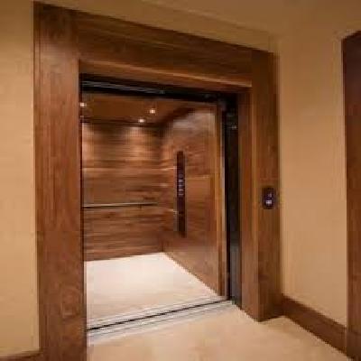 Wooden Elevator Cabin