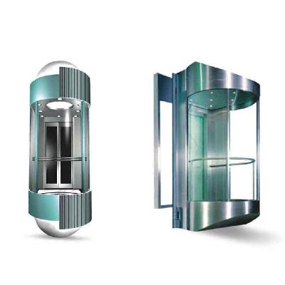 Shopping Mall Passenger Capsule Elevators