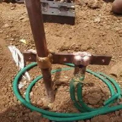 Earthing installation service copper