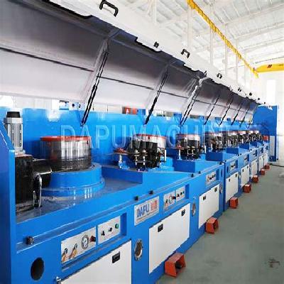 Wire drawing machine wiring