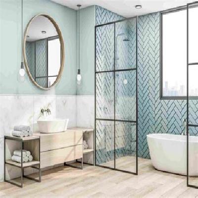 Bathroom Glass Partition