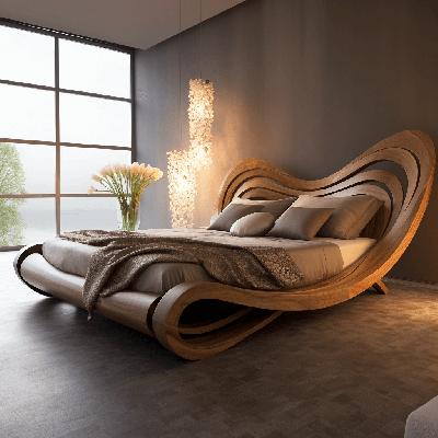 Designer Wooden Bed