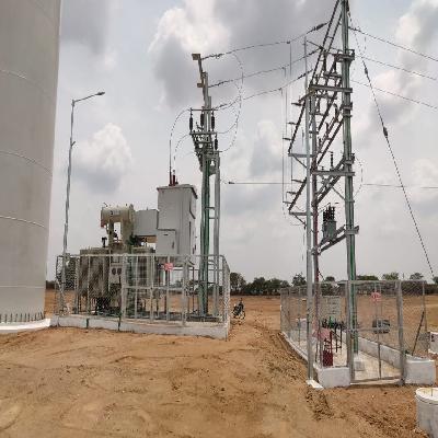 HT Yard Erection Work