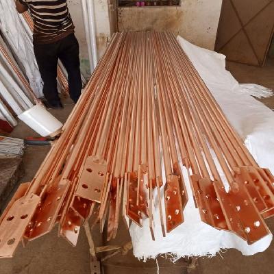 Copper Coated Solid Earthing Rod