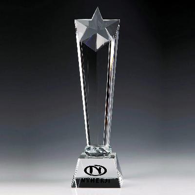 Crystal Star Award Trophies