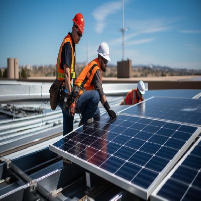 Corporate Solar Panels Installation