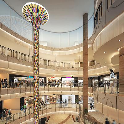 Interior Work in Mall