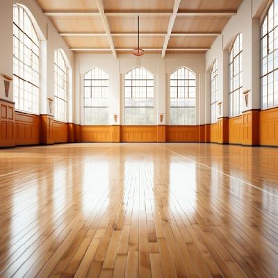 Gymnasium Air Pass Wooden Flooring