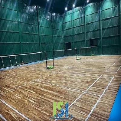 Indoor Wooden Badminton Court