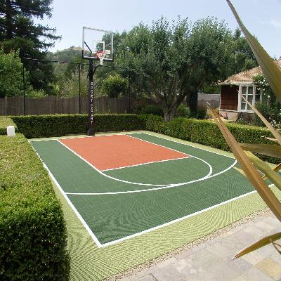 Outdoor Basketball Court