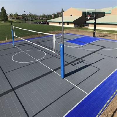 Outdoor Volleyball Court Flooring