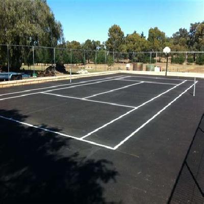Tennis Court Game Line Marking