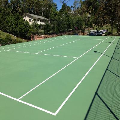 Tennis Court Line Marking