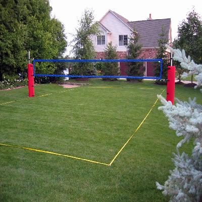 Volleyball Court layer systems