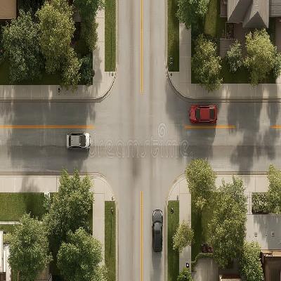 Intersection Four Way