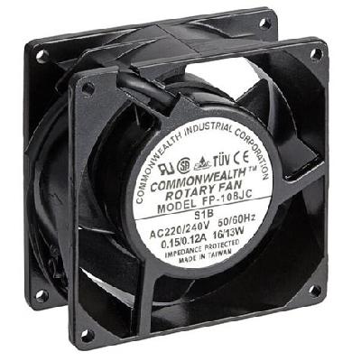 Black Axial Cooling Fan