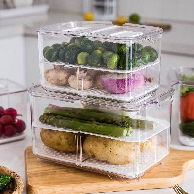Plastic Refrigerator Vegetable Box