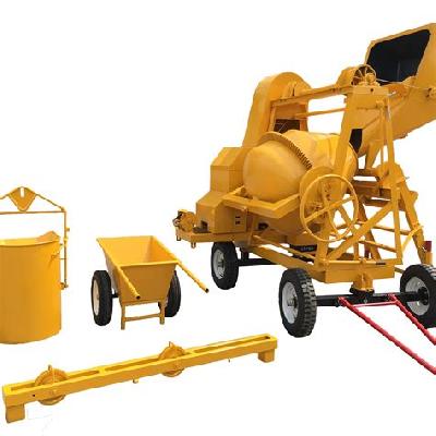 Concrete Mixer Machine With Hopper