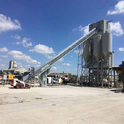 Static Concrete Batching Plant