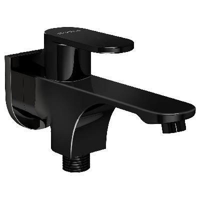 Black Brass Two Way Gas Tap
