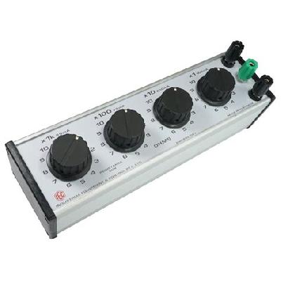 Decade Resistance Box, 4 Dial