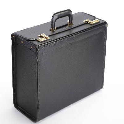 Deluxe Trial Case In Leather Briefcase