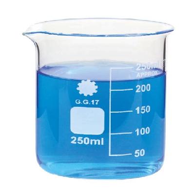 Beaker 250ml Glass Borocillicate