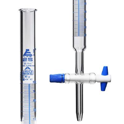 Burettes, Automatic Zero With Ptfe Key Stopcock, For Karl Fisher Class A