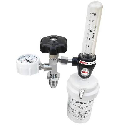 Fine Adjustment Valve With Oxygen Flow Meter