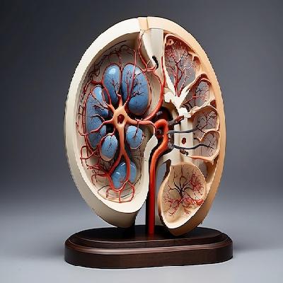 Kidney diseases fiber model