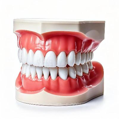 Nsaw Fiber Glass Model Of Human Teeth