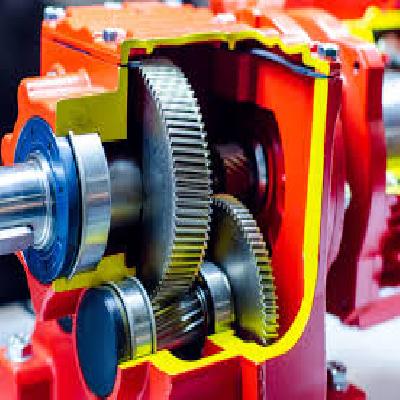 Cut Section Of Gear Box