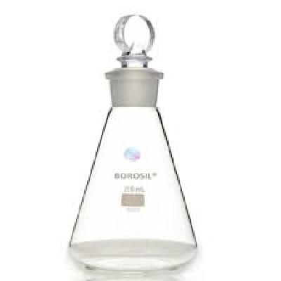Flask Conical With Interchangable Stopper