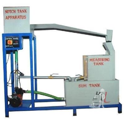 Discharge Over Notches Apparatus