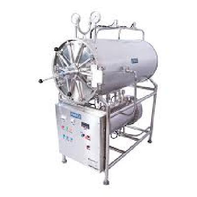 Horizontal High Pressure Cylindrical Steam Sterilizer