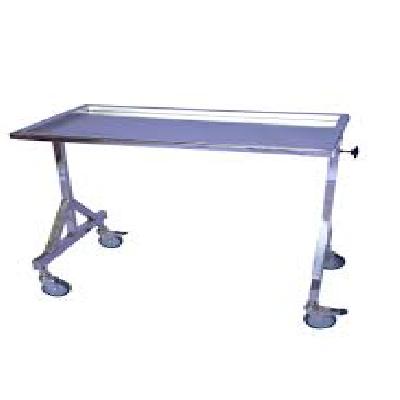 Instrument Mayo Trolley over the OT Table (Mechanically)