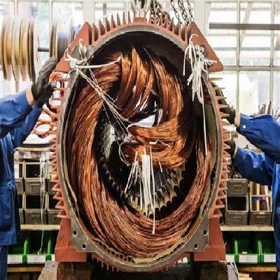 100 HP Motor Rotor Strip Rewainding