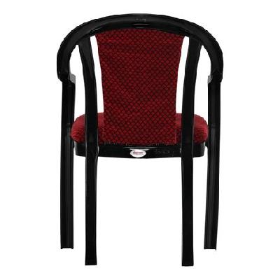 Supreme Ornate Black Red Chair