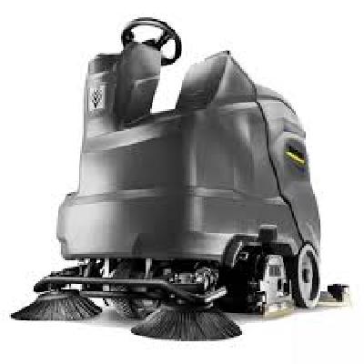 Black Floor Cleaning Machine