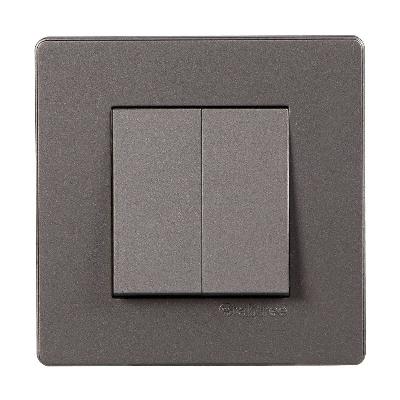 1 M Cover Plate Grey