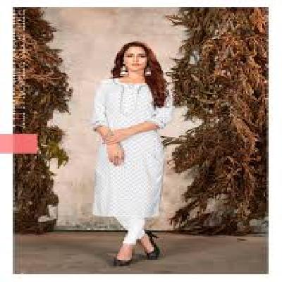 Ladies kurties rayon